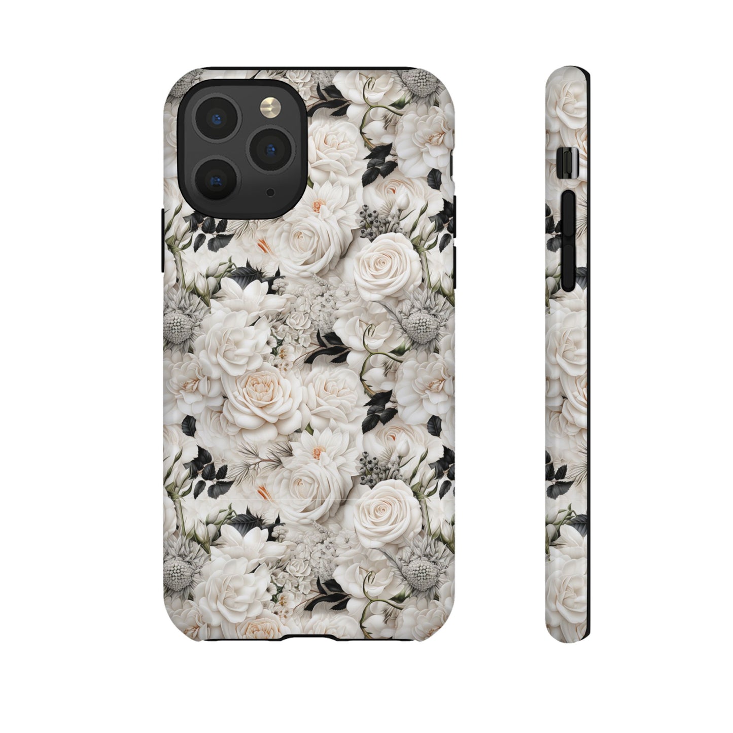 White Roses Phone Case