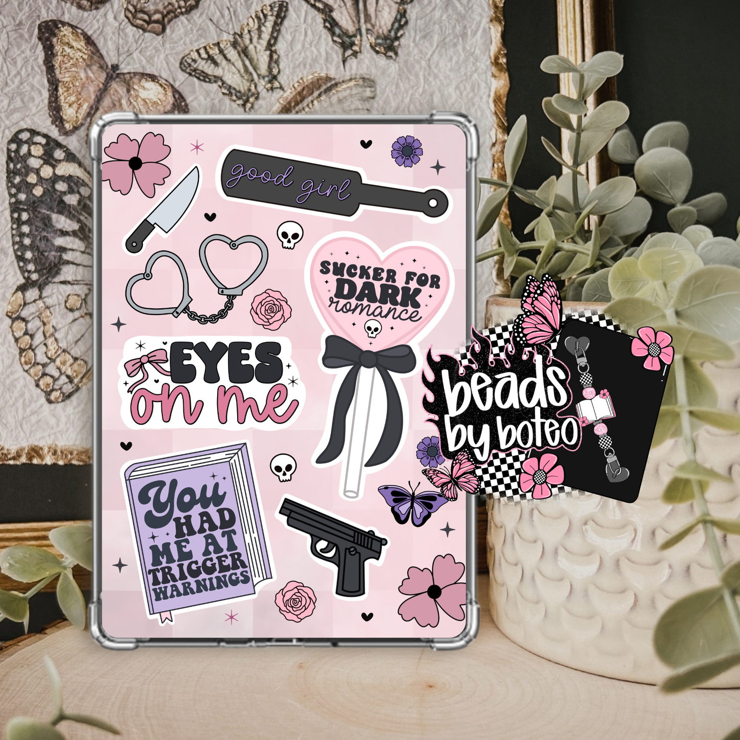 Kindle Insert - Good Girl Collage