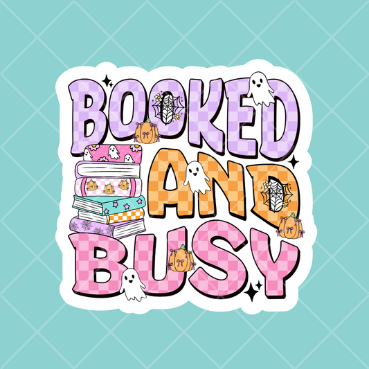 Stickers - Booked and Busy Ghosts