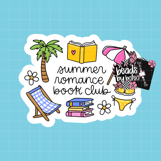 Stickers - Summer Romance Book Club