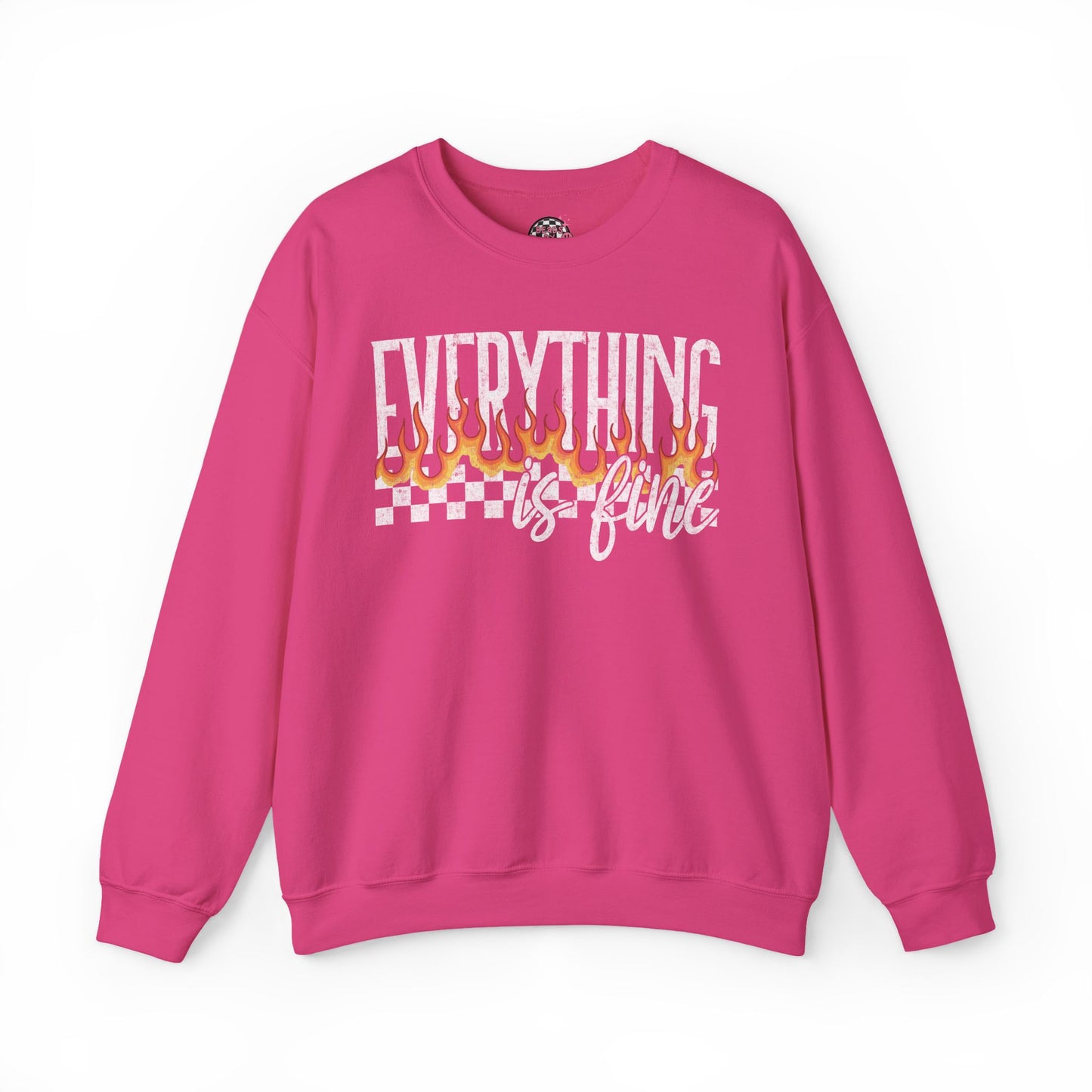 Everything is Fine Crewneck Sweatshirt