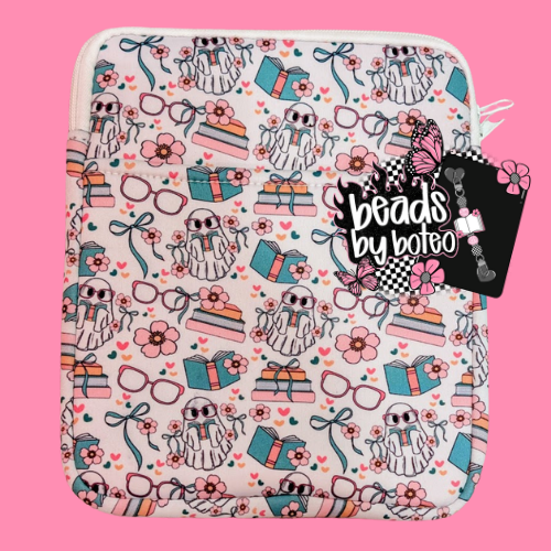 E-Reader Sleeve - Girly Book Ghost