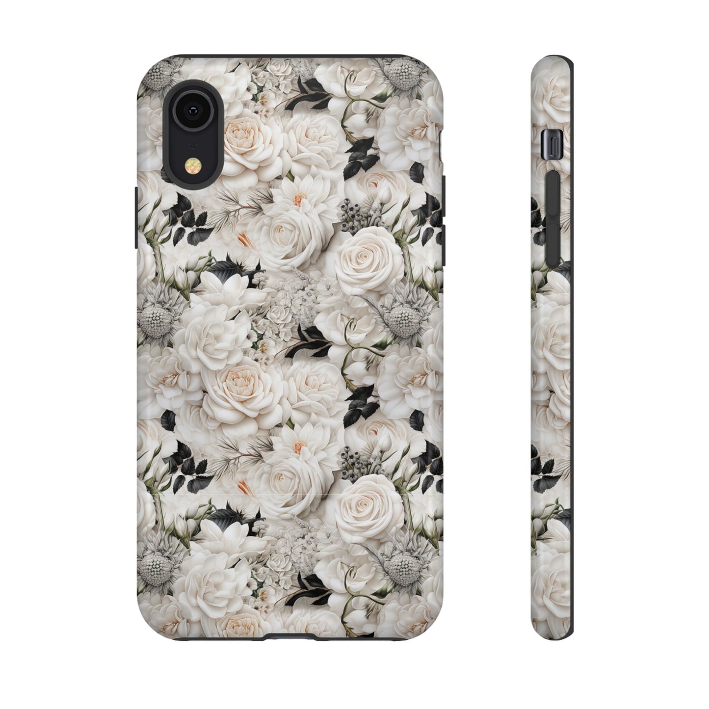 White Roses Phone Case