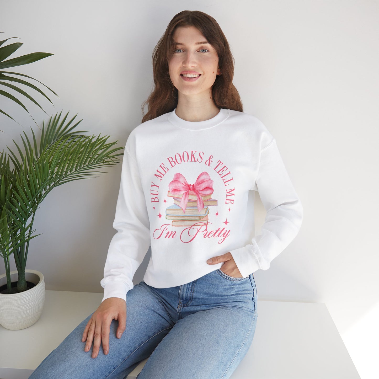 Buy Me Books Crewneck Sweatshirt