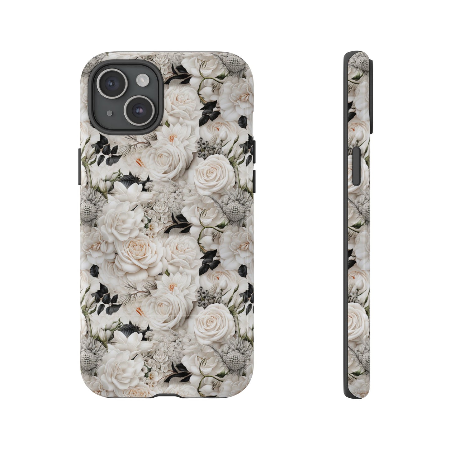 White Roses Phone Case