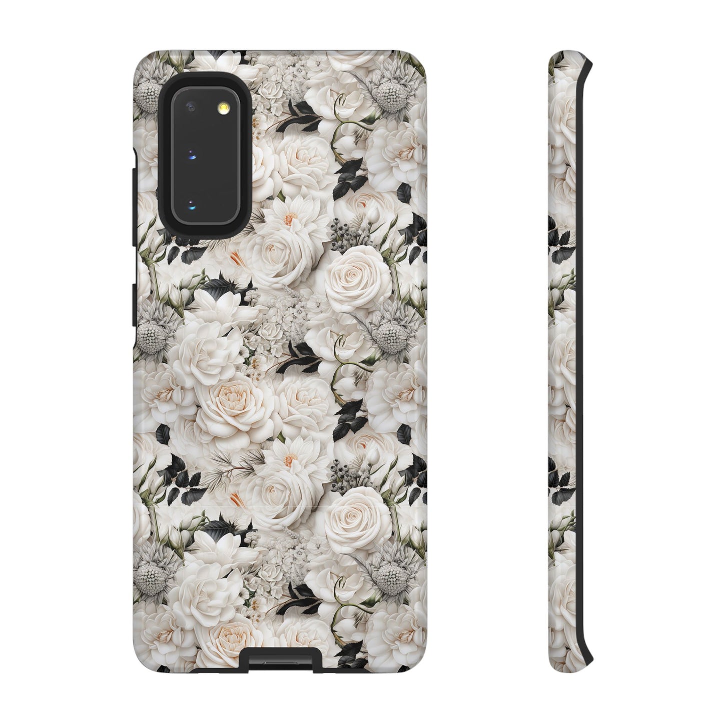 White Roses Phone Case