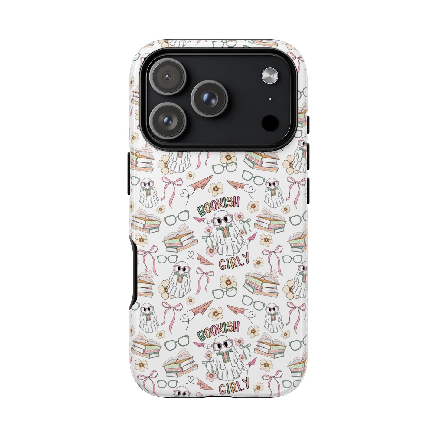 Girly Book Ghost Phone Case