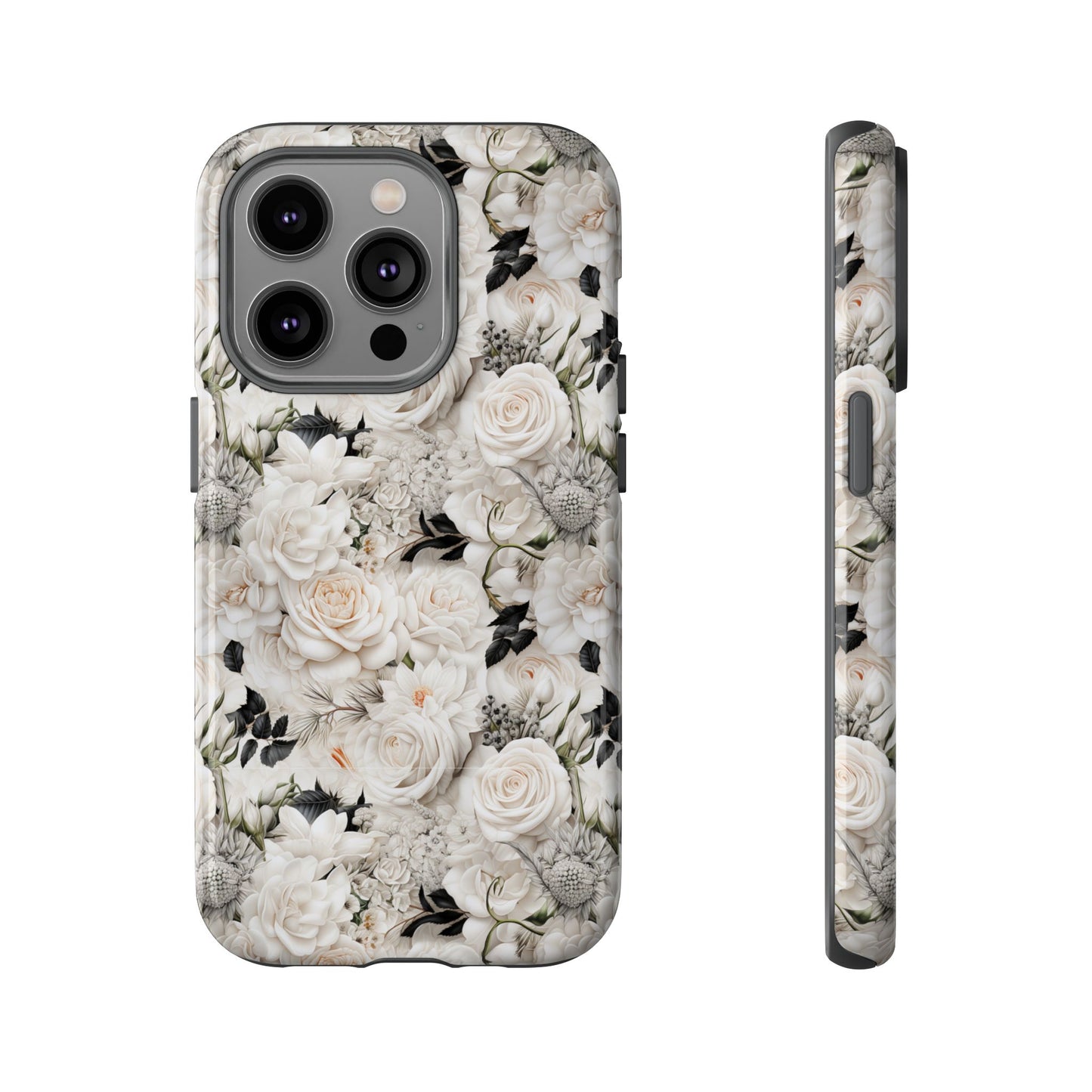 White Roses Phone Case