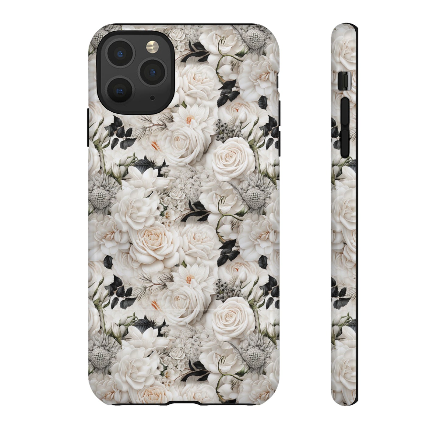 White Roses Phone Case