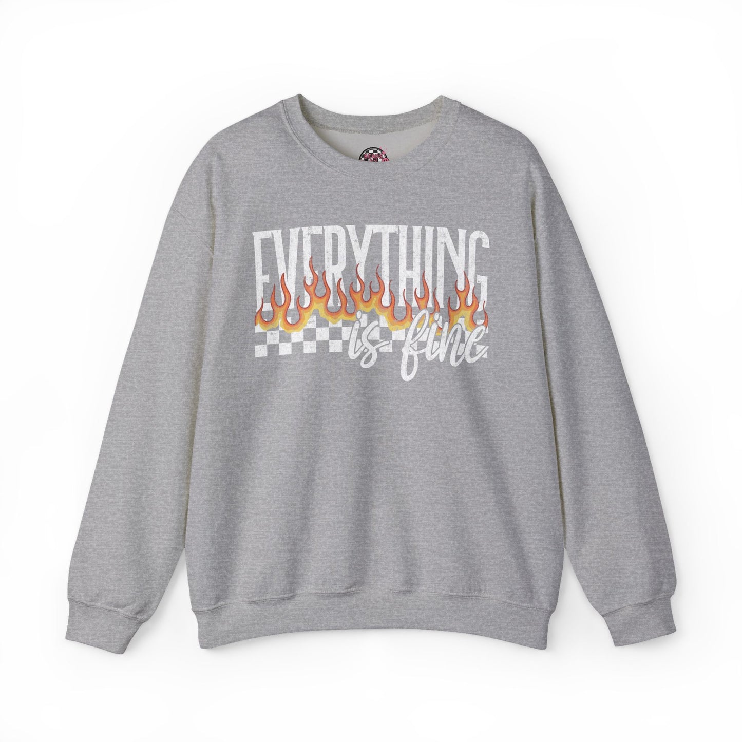 Everything is Fine Crewneck Sweatshirt