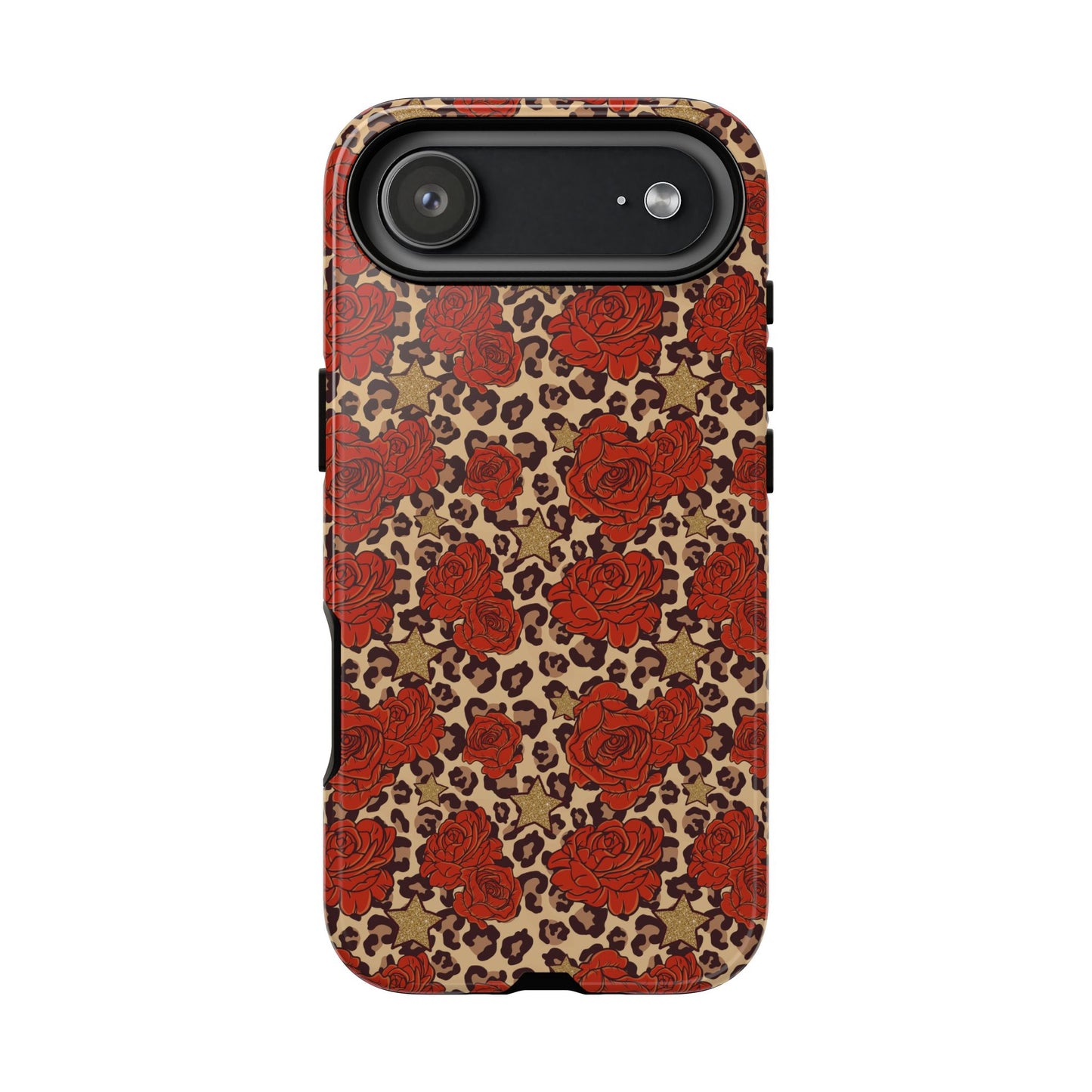 Leopard Roses Phone Case