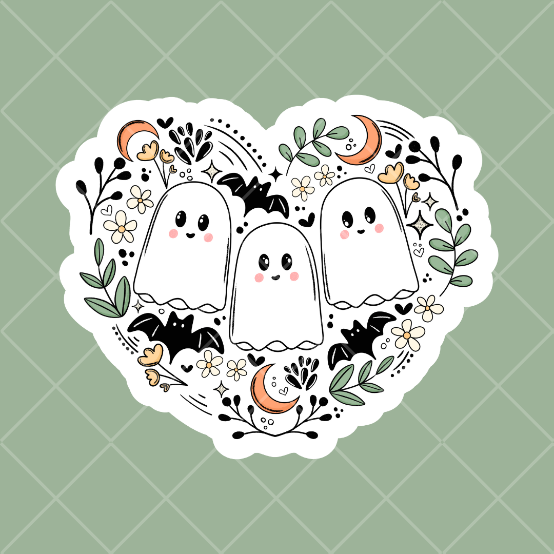 Stickers - Fall Girly Ghost