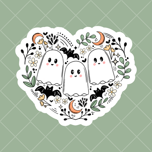 Stickers - Fall Girly Ghost