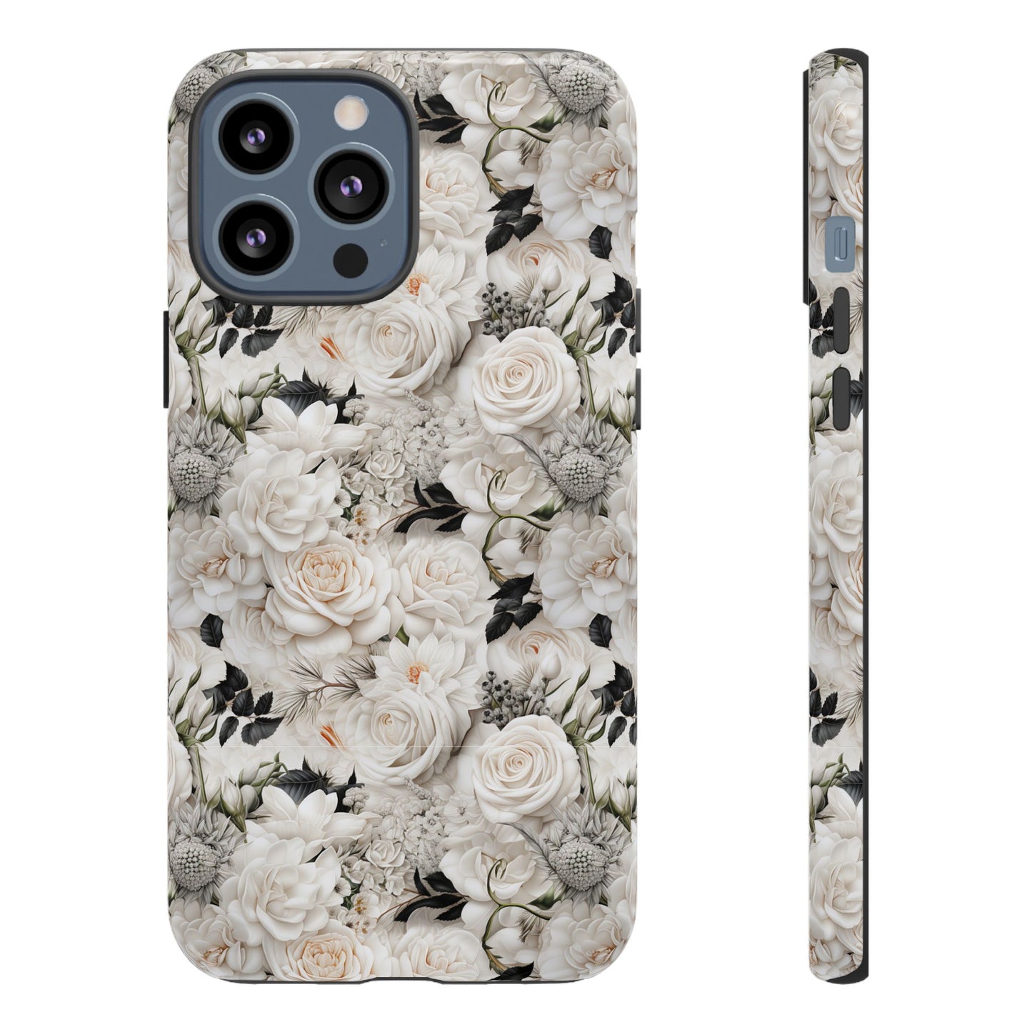 White Roses Phone Case