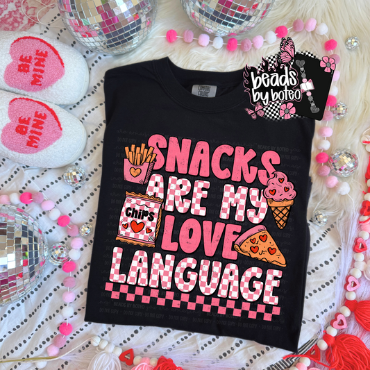 Snacks Comfort Colors Shirt