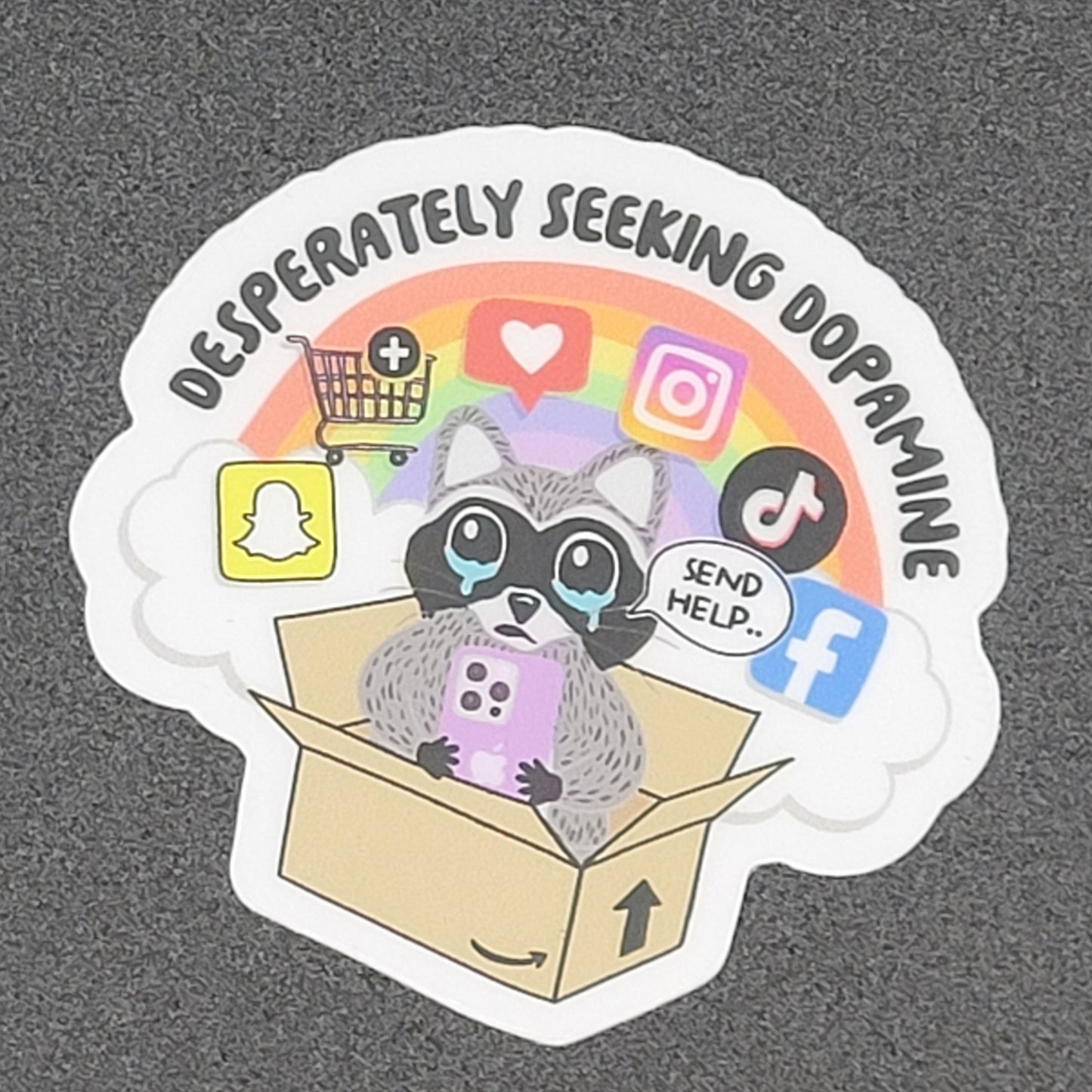 Stickers - Desperately Seeking Dopamine (2")