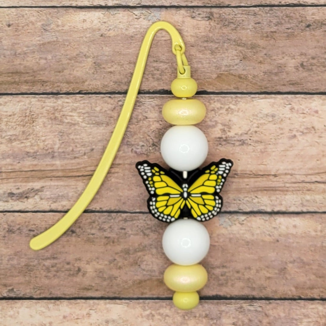 Mini Bookmarks - Yellow Butterfly