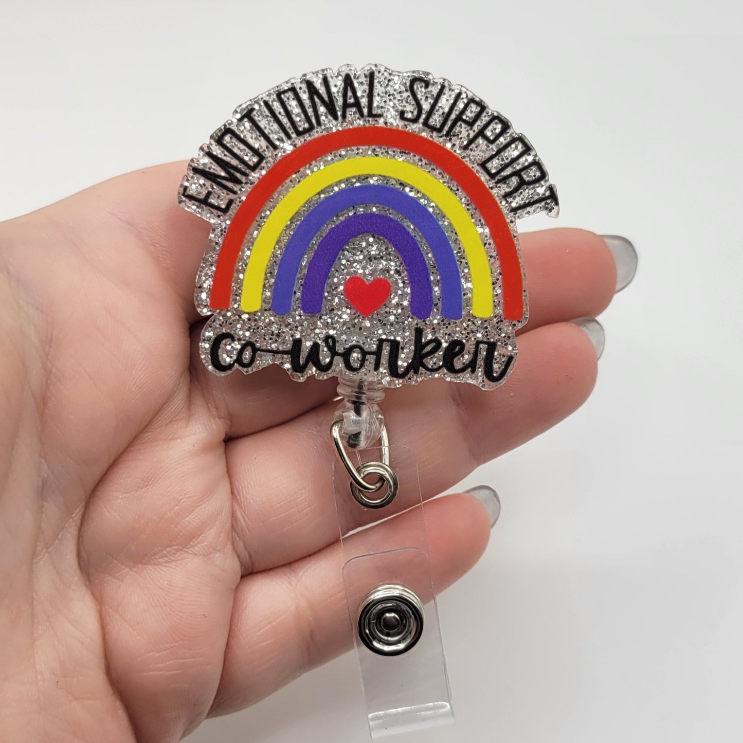 Badge Reels - Emotional Support Co-Worker