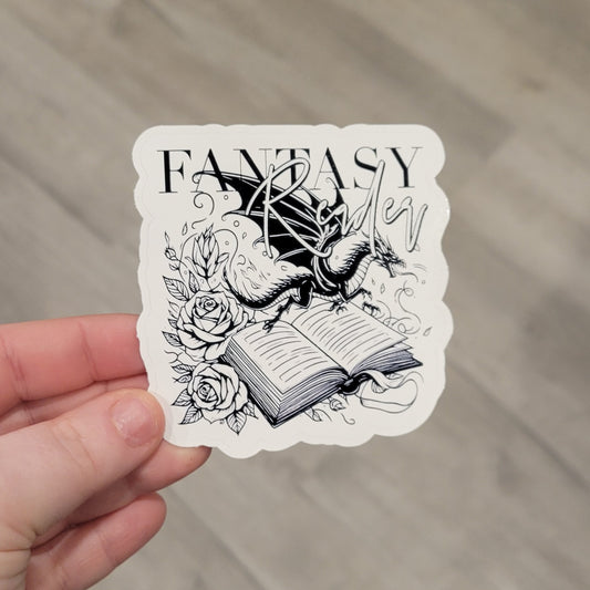 Stickers - Fantasy Reader (4")