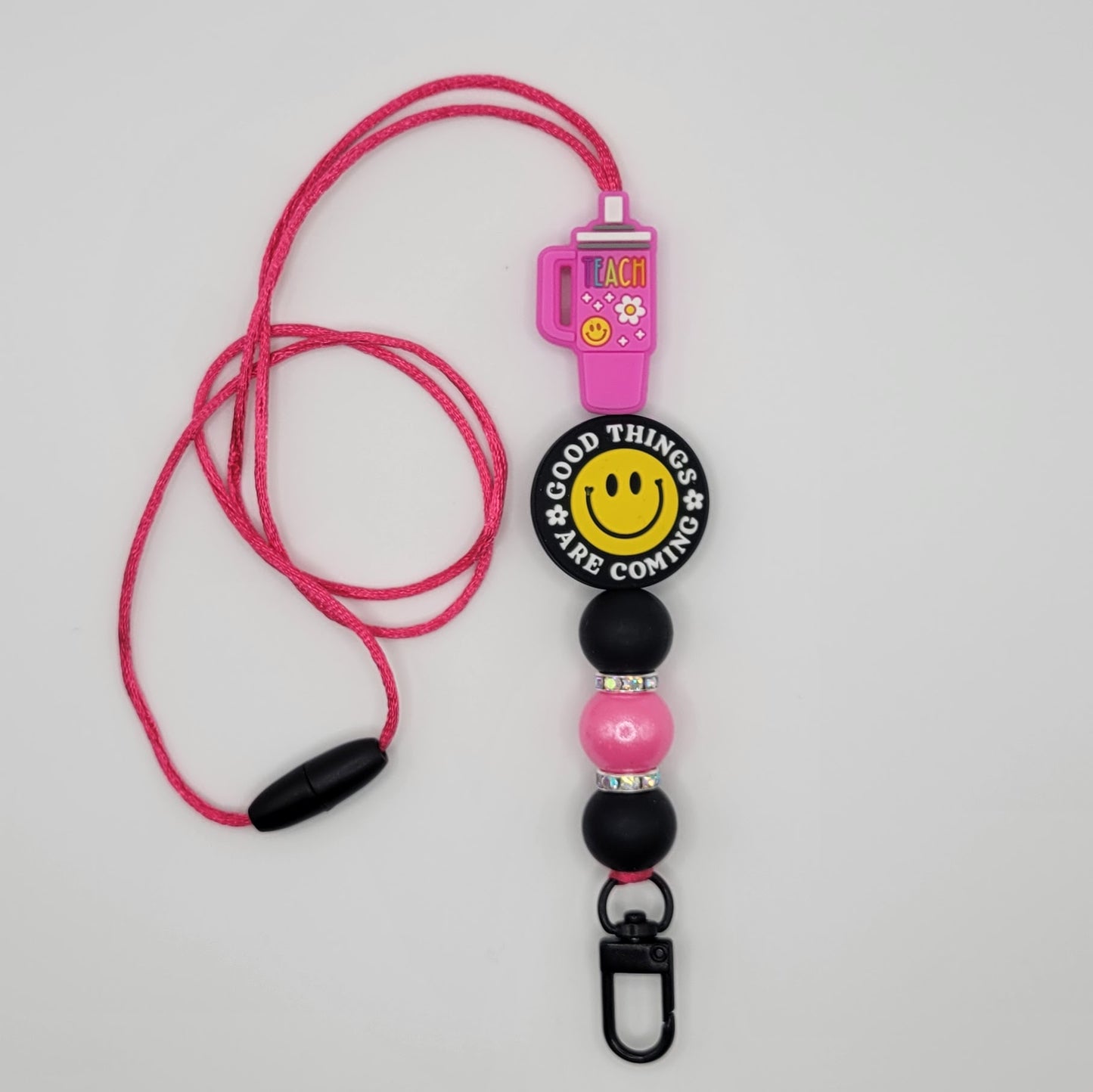 Lanyards - Good Things Are Coming + Teach Tumbler