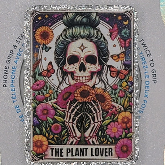 Phone or E-Reader Grip - Plant Lady (colorful) (LIMITED)