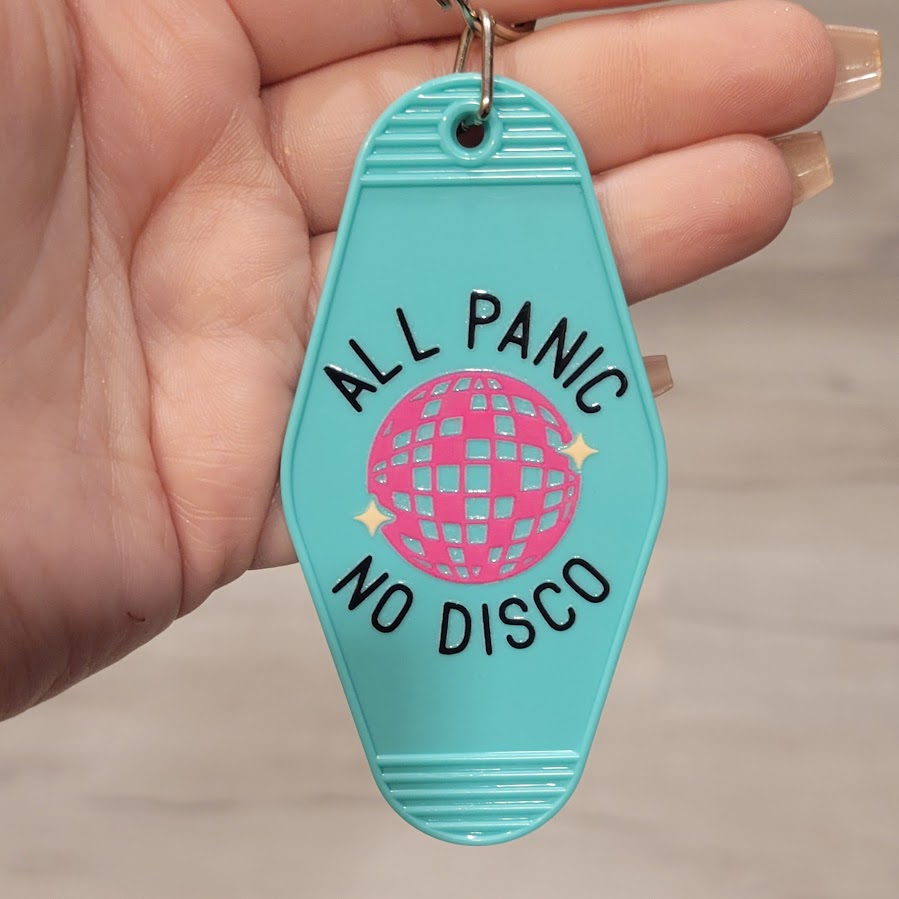 Motel Keychain - All Panic No Disco