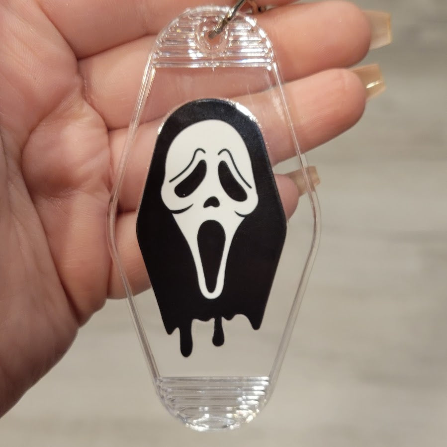 Motel Keychain - Ghostface