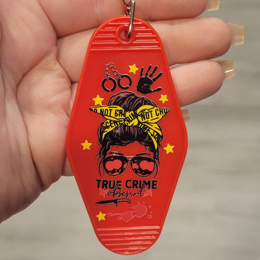 Motel Keychain - True Crime Obsessed