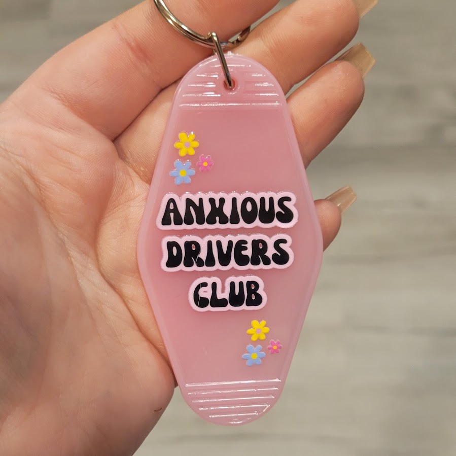 Motel Keychain - Anxious Drivers Club