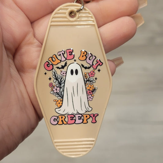 Motel Keychain - Cute But Creepy