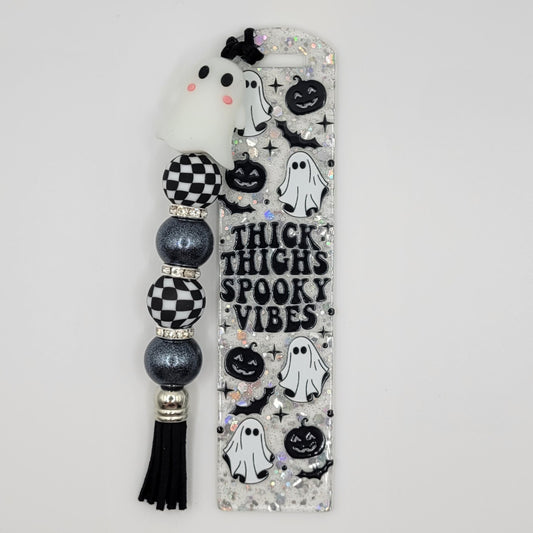 Bookmarks - Thick Thighs and Spooky Vibes