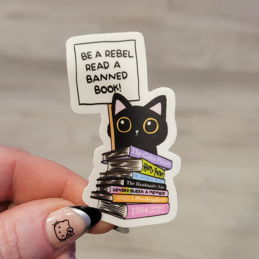 Stickers - Be a Rebel: Read a Banned Book