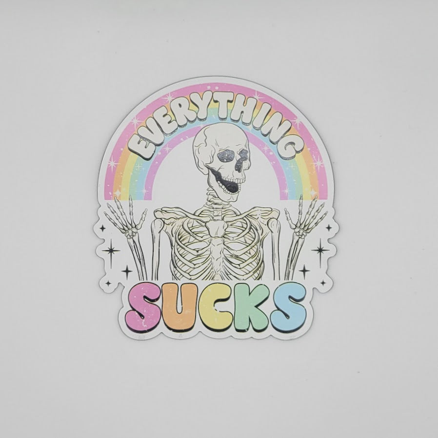 Tumbler Magnets - Everything Sucks