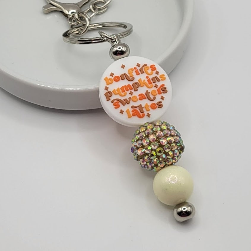 Keychains - Bonfires, Pumpkins, Sweaters, Lattes