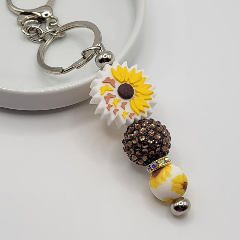 Keychains - Sunflowers and Butterflies