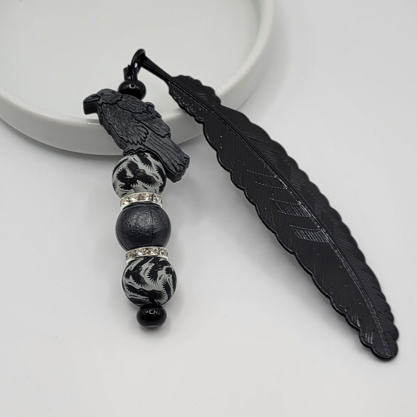 Mini Bookmarks - Raven