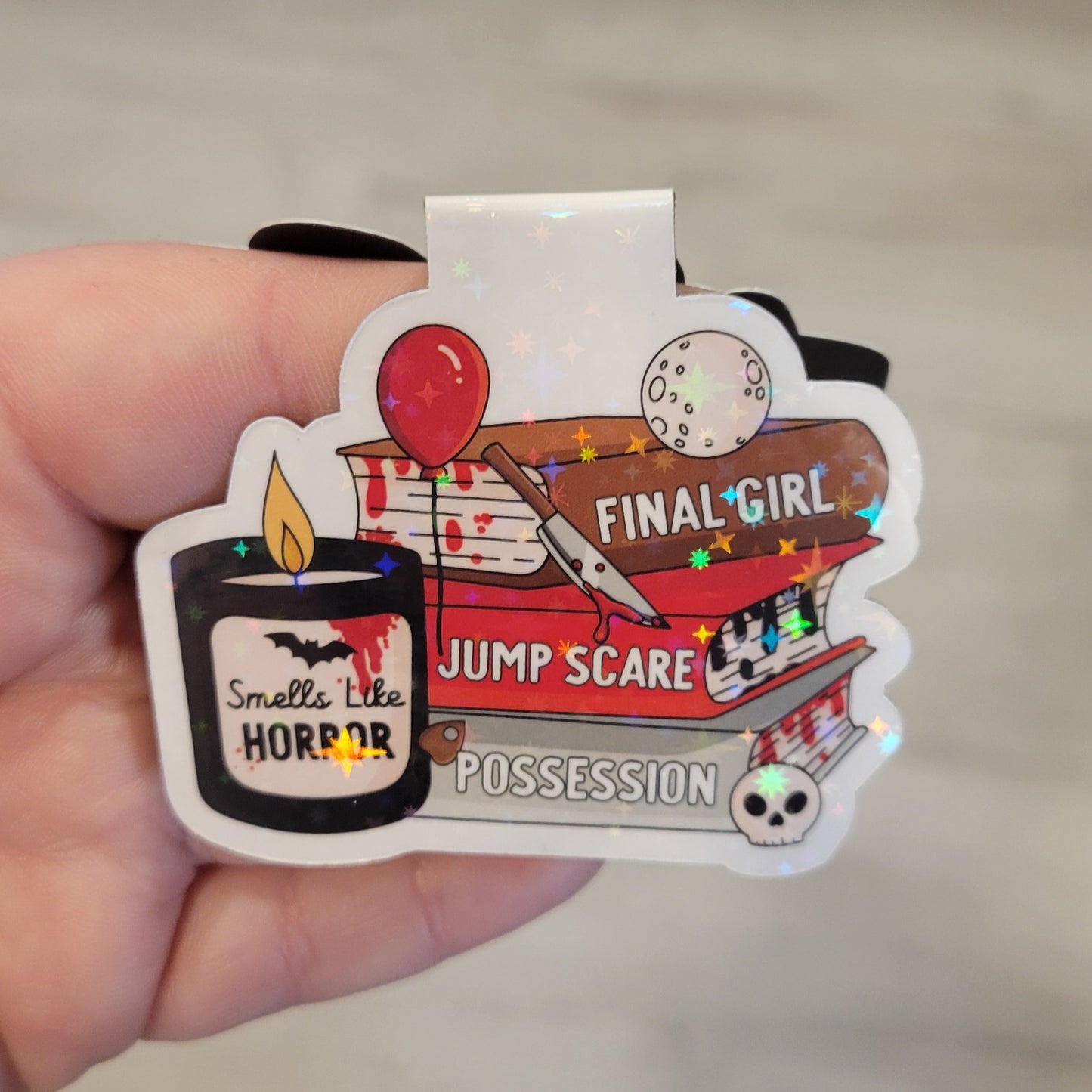 Magnetic Bookmarks - Horror