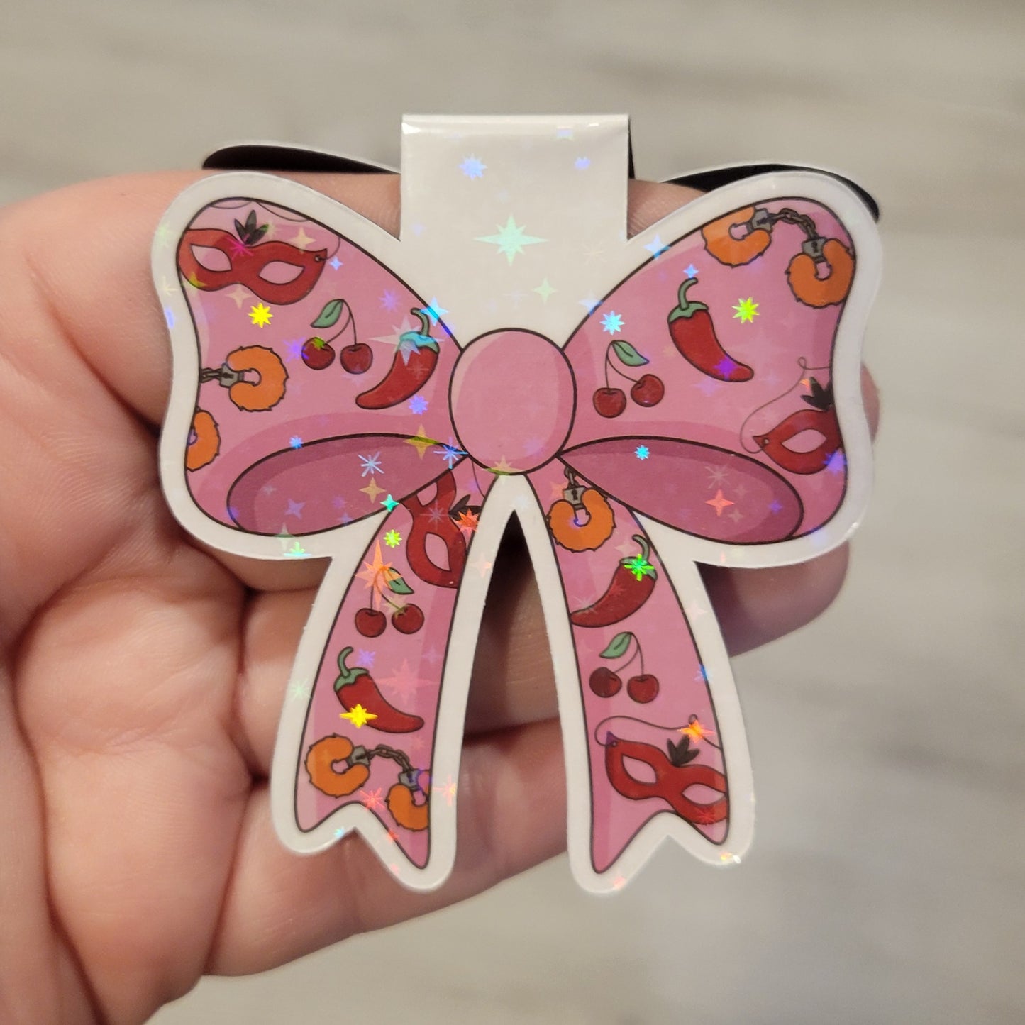 Magnetic Bookmarks - Romance Bow