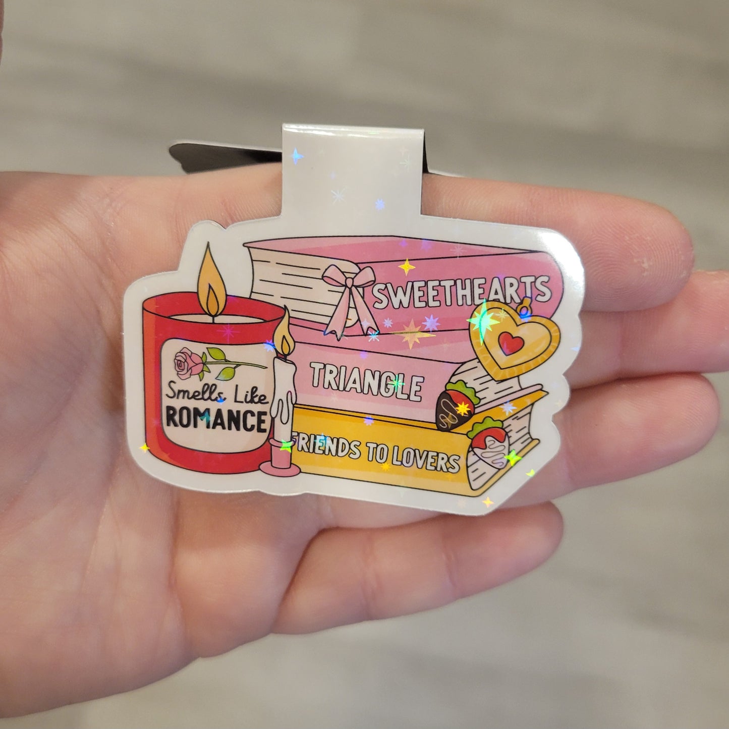 Magnetic Bookmarks - Romance