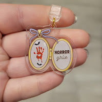 Kindle Dust Plugs - Horror Girlie Locket