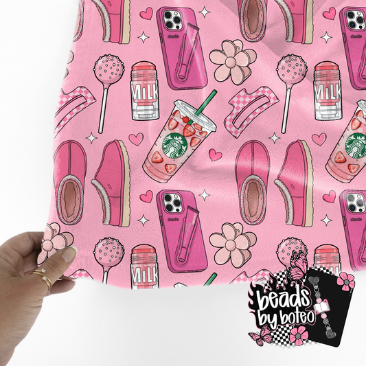 I'm Just a Girl Plush Blanket