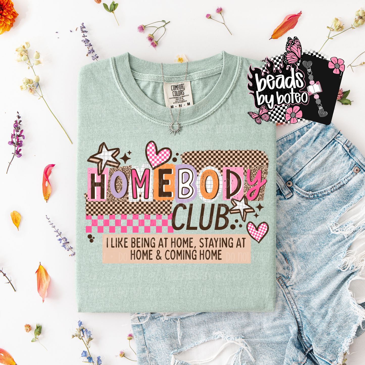 Homebody Club Comfort Colors Shirt