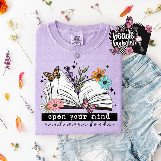 Open Your Mind Comfort Colors Shirt