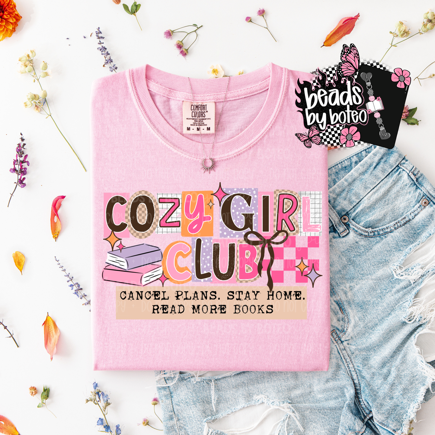 Cozy Girl Club Comfort Colors Shirt