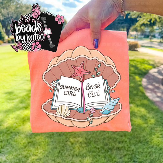 Summer Book Club Comfort Colors Shirt
