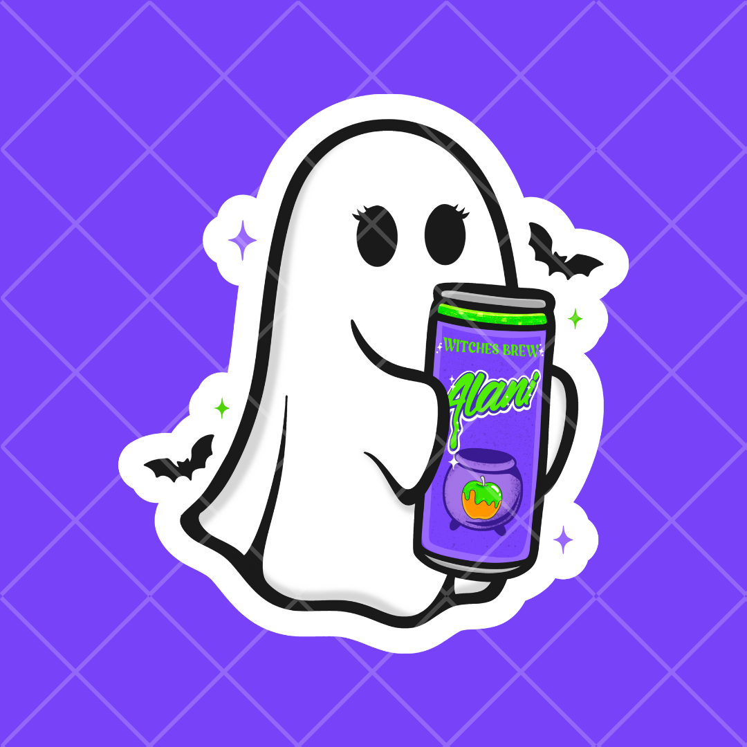 Stickers - Witches Brew Ghost