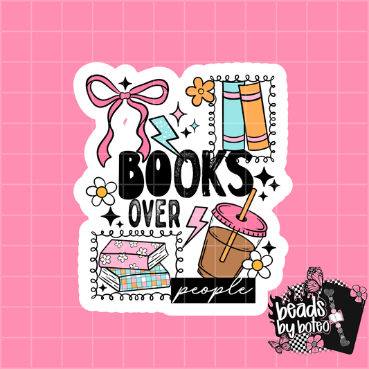 Stickers - Books Over People
