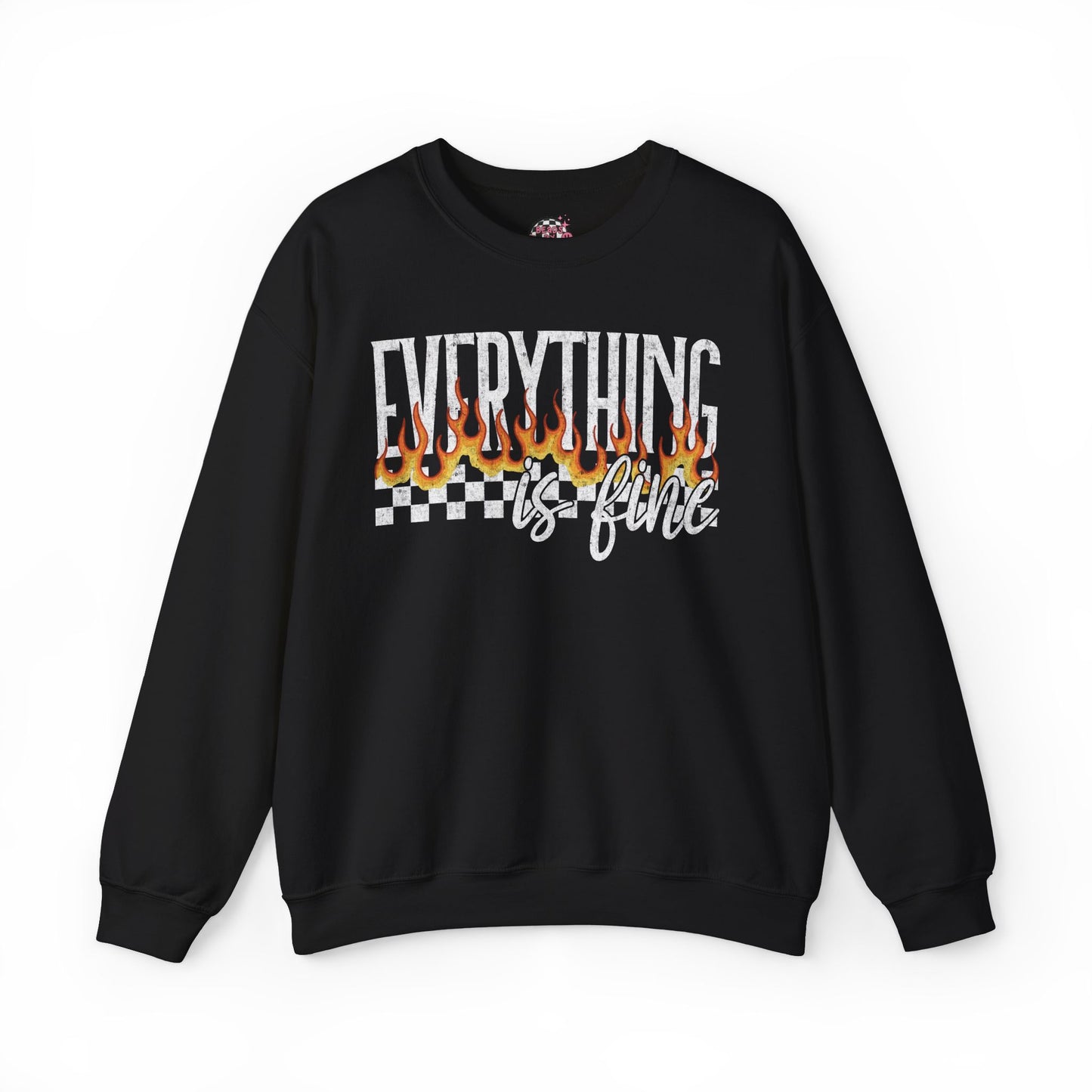Everything is Fine Crewneck Sweatshirt