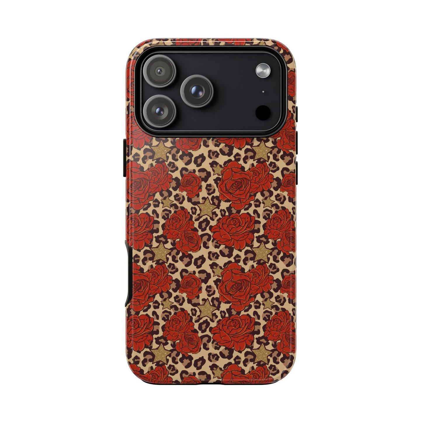 Leopard Roses Phone Case