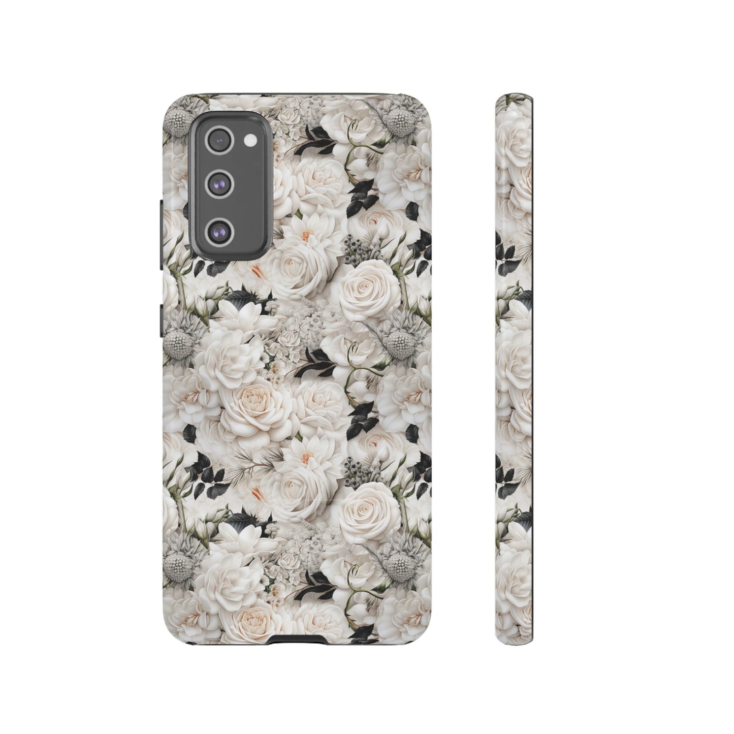 White Roses Phone Case